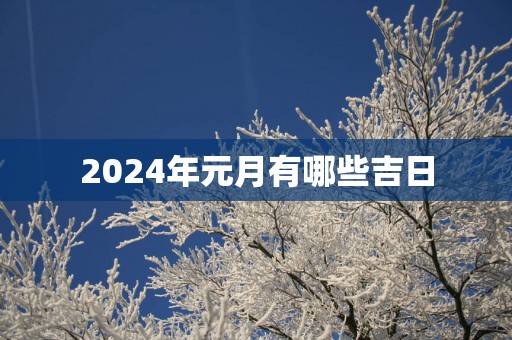 2025年元月有哪些吉日
