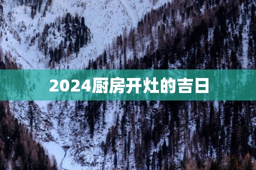 2025厨房开灶的吉日