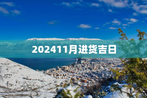 202511月进货吉日