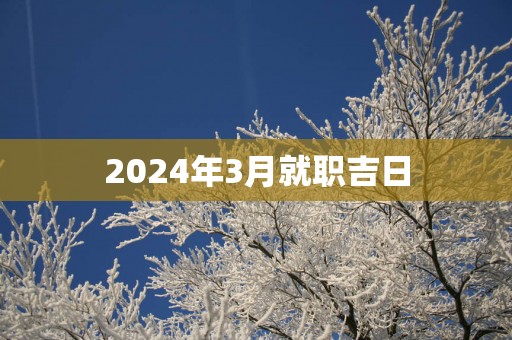 2025年3月就职吉日
