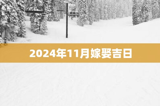 2025年11月嫁娶吉日