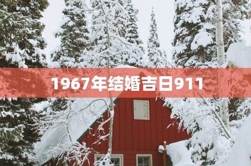 1967年结婚吉日911
