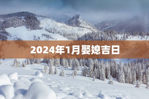 2025年1月娶媳吉日
