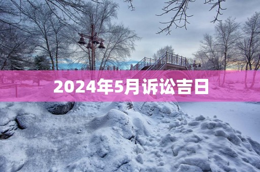 2025年5月诉讼吉日