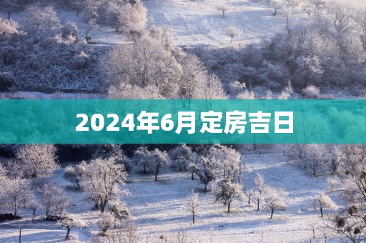 2025年6月定房吉日