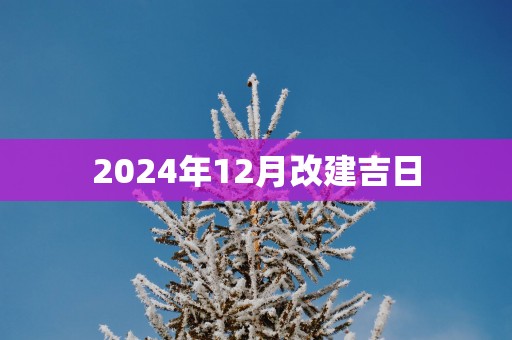2025年12月改建吉日