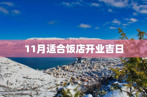 11月适合饭店开业吉日