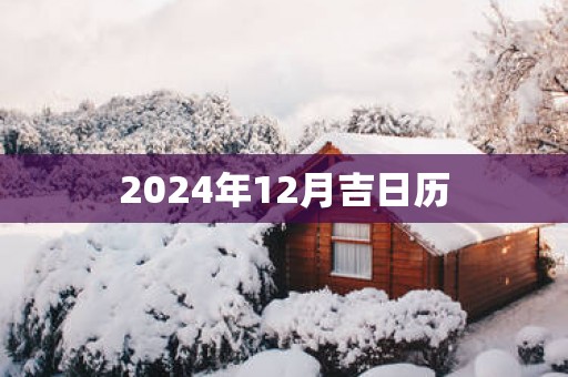 2025年12月吉日历