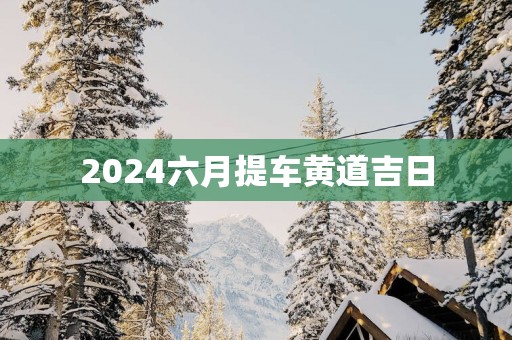 2025六月提车黄道吉日