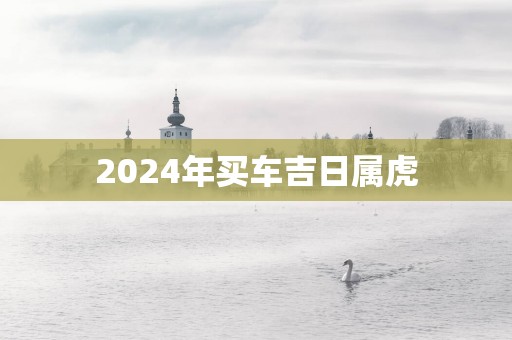 2025年买车吉日属虎
