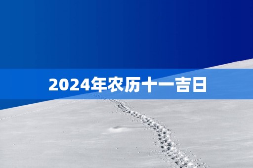 2025年农历十一吉日
