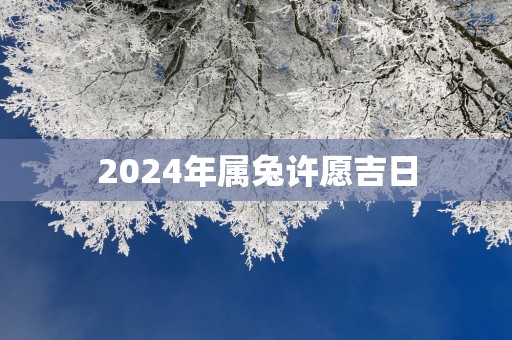2025年属兔许愿吉日