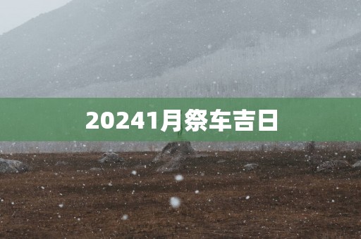 20251月祭车吉日