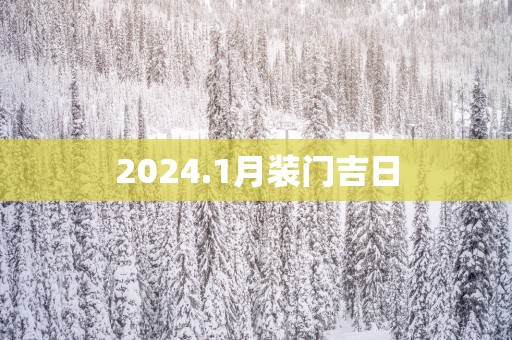 2025.1月装门吉日
