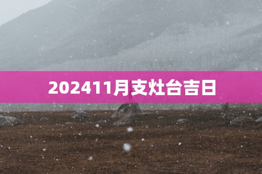 202511月支灶台吉日