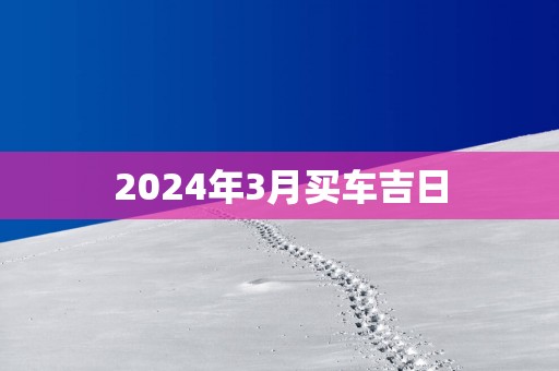 2025年3月买车吉日