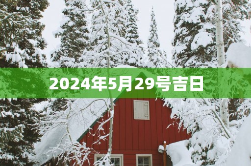 2025年5月29号吉日
