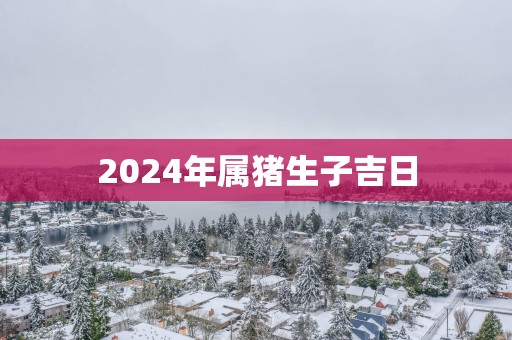 2025年属猪生子吉日