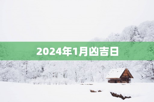 2025年1月凶吉日