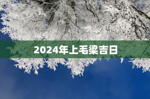 2025年上毛梁吉日