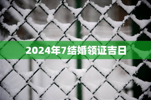2025年7结婚领证吉日