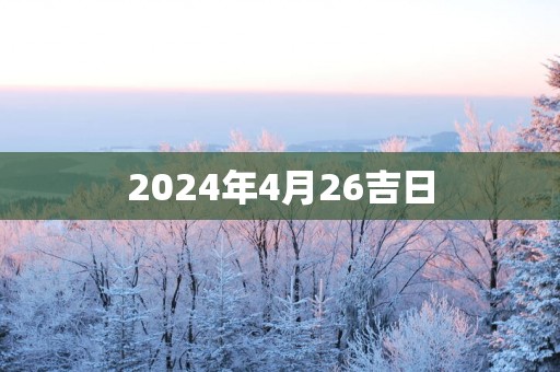 2025年4月26吉日