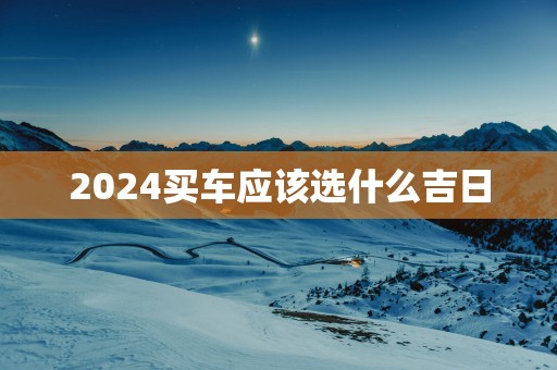 2025买车应该选什么吉日