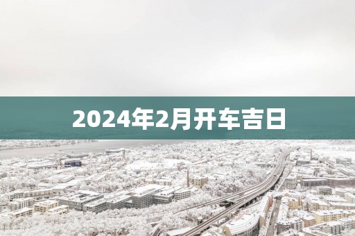 2025年2月开车吉日