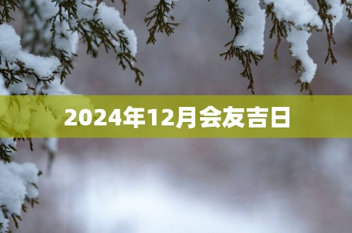 2025年12月会友吉日