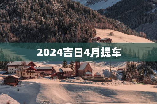 2025吉日4月提车
