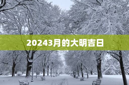 20253月的大明吉日