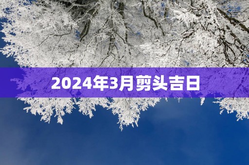 2025年3月剪头吉日
