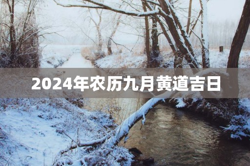 2025年农历九月黄道吉日