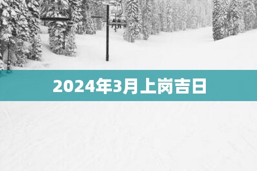 2025年3月上岗吉日