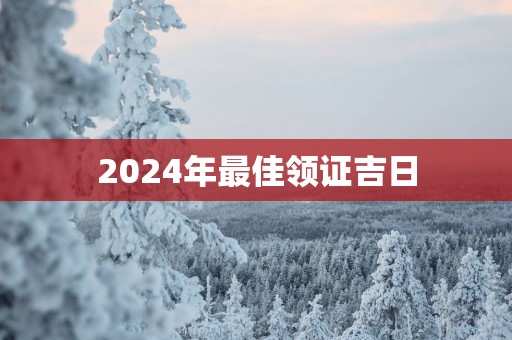 2025年最佳领证吉日