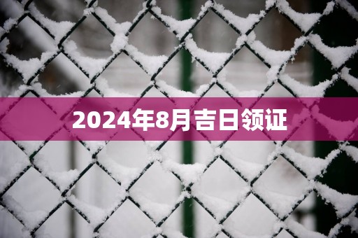 2025年8月吉日领证