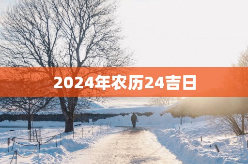 2025年农历24吉日