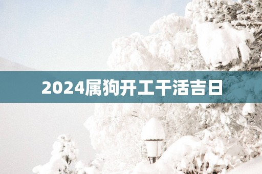2025属狗开工干活吉日