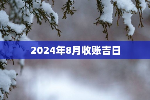 2025年8月收账吉日