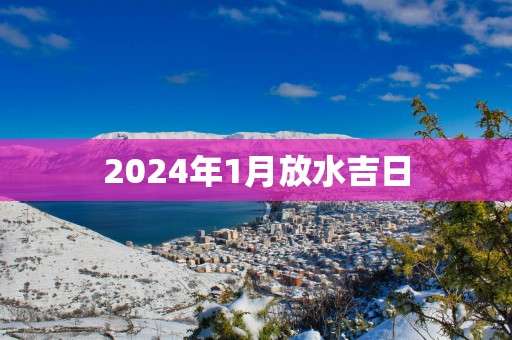 2025年1月放水吉日