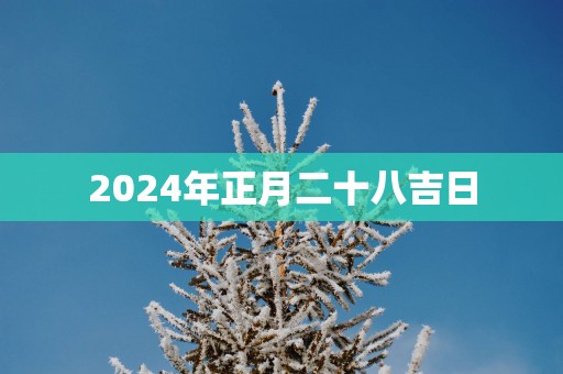 2025年正月二十八吉日