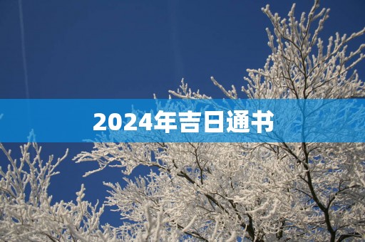 2025年吉日通书