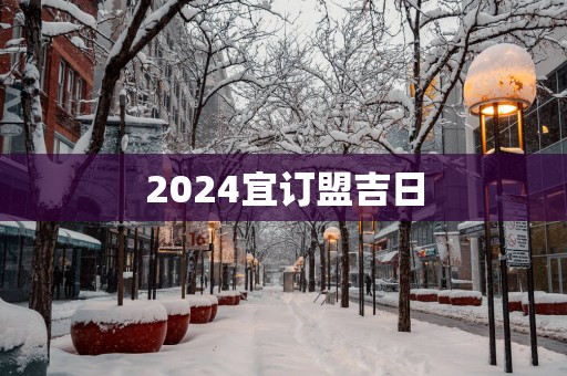 2025宜订盟吉日