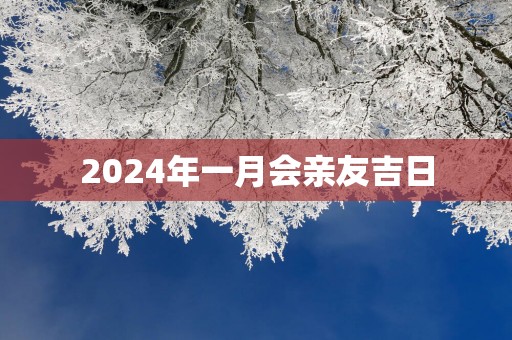 2025年一月会亲友吉日