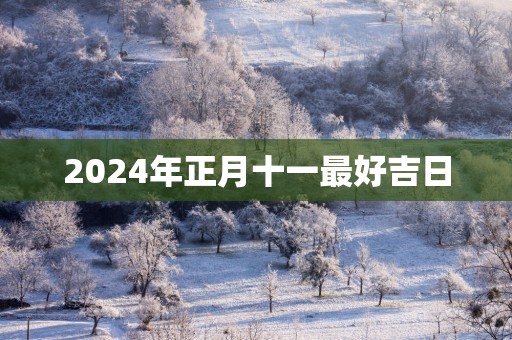 2025年正月十一最好吉日