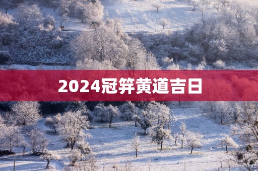 2025冠笄黄道吉日