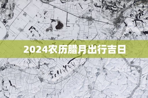 2025农历腊月出行吉日