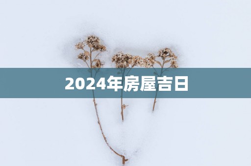 2025年房屋吉日