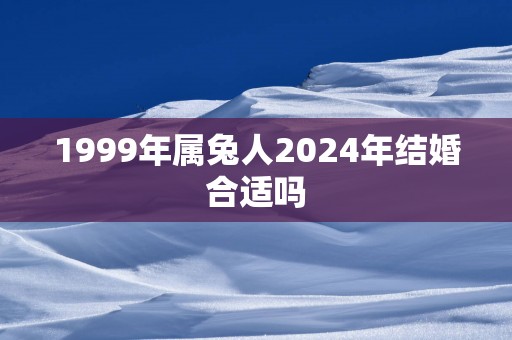 1999年属兔人2025年结婚合适吗