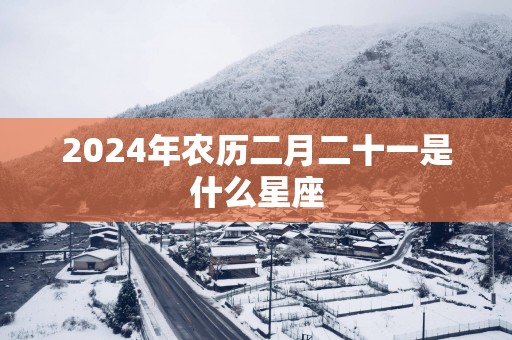2025年农历二月二十一是什么星座
